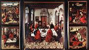 Dieric Bouts Altarpiece of the Holy Sacrament Germany oil painting artist